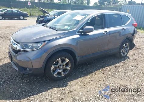 2019 Honda Cr-V Ex-L z USA, uszkodzony, nr VIN 5J6RW2H8XKL006816